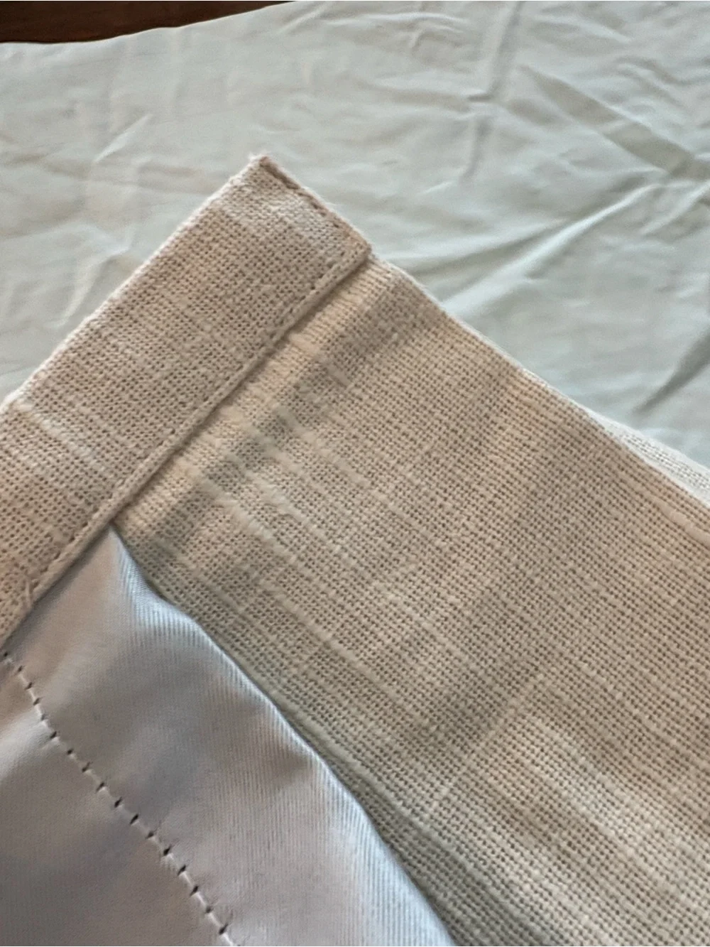 Quince Slub 48x96 curtain one panel